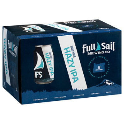 Full Sail Hood River Hazy Ipa In Cans - 6-12 Fl. Oz.