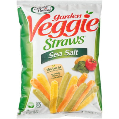 Sensible Portions Garden Veggie Straws Sea Salt - 12 Oz - Image 2