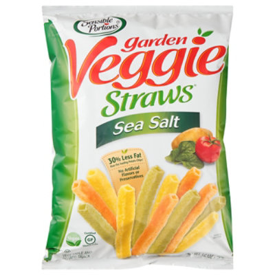 Sensible Portions Garden Veggie Straws Sea Salt - 12 Oz - Image 1