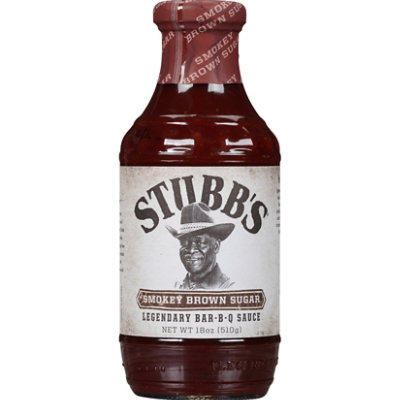 Stubb's Smokey Brown Sugar Bar-B-Q Sauce - 18 Oz - Image 1