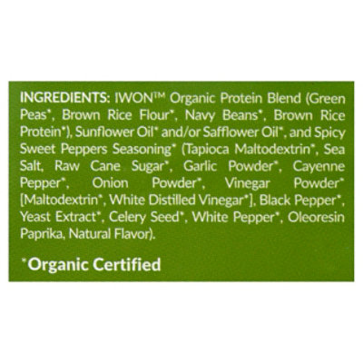 Iwon Organics Sticks Prtn Spcy Swt Pprs - 5 Oz - Image 4