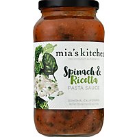 Mias Kitchen Sauce Spinach Ricotta - 25.5 Oz - Image 2