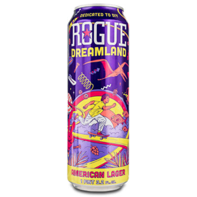Rogue Dreamland Lager In Cans - 19.2 Fl. Oz.