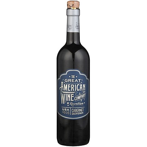 The Great American Wine Company Cabernet Sauvignon American Ava Wine - 750 Ml