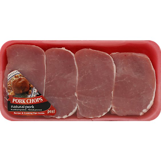 Pork Top Loin Chops Boneless Americas Cut - 1.50 Lb