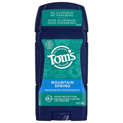 Tom's of Maine Long Lasting Wide Stick Deodorant Mountain Spring - 2.8 Oz - Image 2