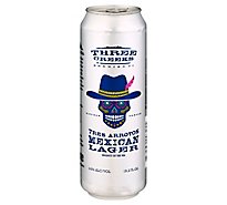 Three Creeks Lager Mexican Tres Arroyos In Can - 19.2 Fl. Oz.