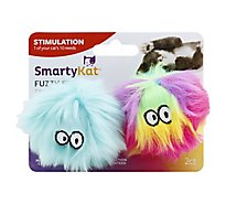 SmartyKat Fuzzy Friends Cat Toy - 2 Count