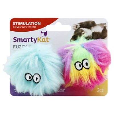 SmartyKat Fuzzy Friends Cat Toy - 2 Count