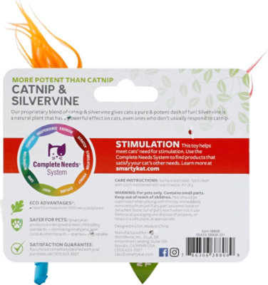 SmartyKat Skitter Skulls Cat Toy Catnip & Silvervine - 2 Count - Image 3