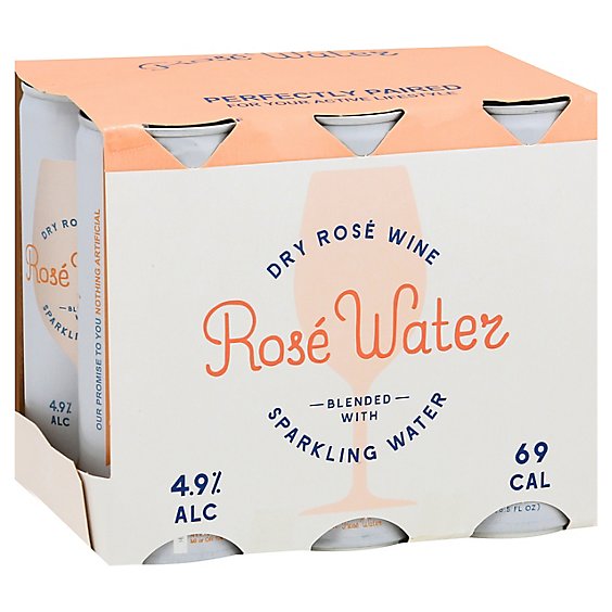 Rose Water Wine - 6-250 Ml