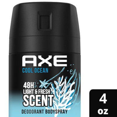 Axe Body Spray Cool Ocean - 4 Oz - Image 1