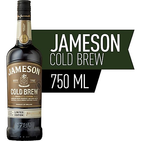 Jameson Cold Brew Irish Whiskey & Coffee - 750 Ml