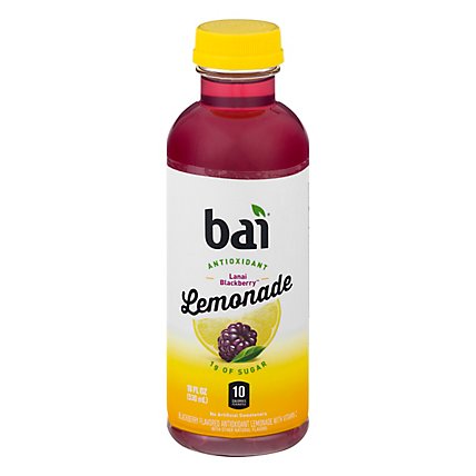 bai Antioxidant Lanai Blackberry Lemonade - 18 Fl Oz - Image 3
