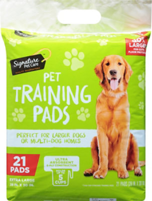 Signature Pet Care Training Pads Xlarge - 21 Count - Image 5