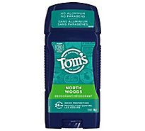 Toms Long Lasting Mens Deodorant North Wood - 2.8 Oz