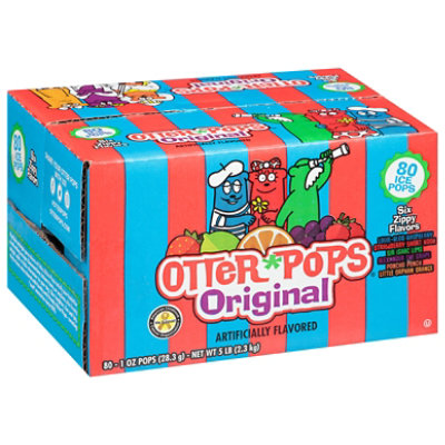 Otter Pops Original Assorted Ice Pops - 80-1 Oz - safeway