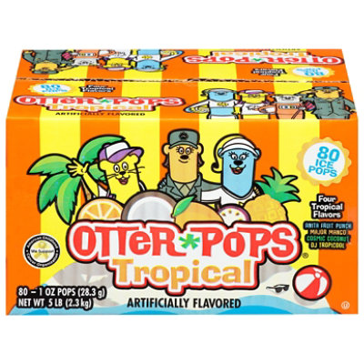 Otter Pops Tropical Ice Pops - 80-1 Oz - Image 3