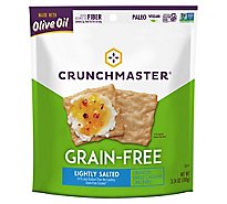 Crunchmaster Crackers Grain Free Lightly Salted - 3.54 Oz