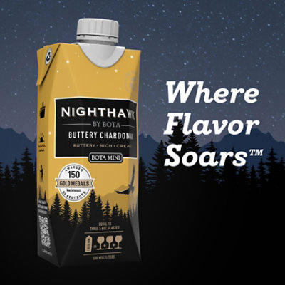 Bota Mini Nighthawk Chardonnay Tetra Wine - 500 Ml - Image 3