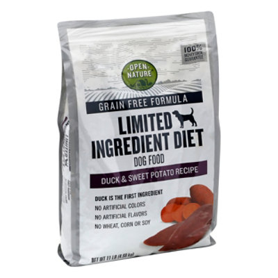 Open Nature Dog Food Duck & Sweet Potato - 11 Lb - Image 1