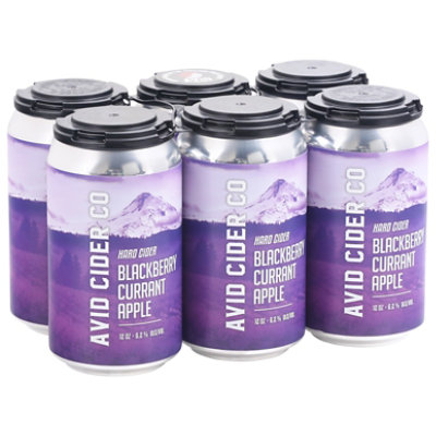 Avid Black Apple In Cans - 6-12 Fl. Oz. - Image 1