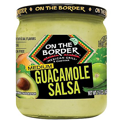 On The Border Salsa Guacamole Medium - 15 Oz - Image 3