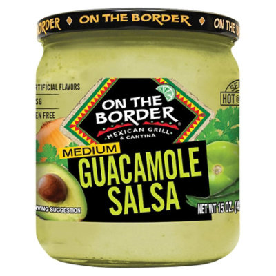 On The Border Salsa Guacamole Medium - 15 Oz - Image 3