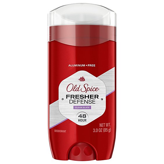 Old Spice Sweat Defense Aluminum Free 48 Hour Clean Slate Deodorant For Men - 3 Oz