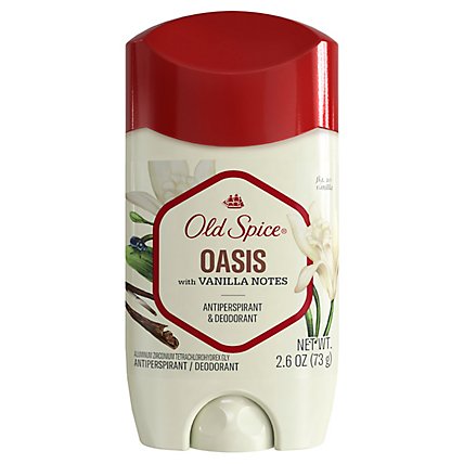 Old Spice Mens Antiperspirant & Deodorant Oasis With Vanilla Notes - 2.26 Oz - Image 1