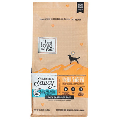 I and Love and You Baked & Saucy Chicken & Sweet Potato Dry Dog Food