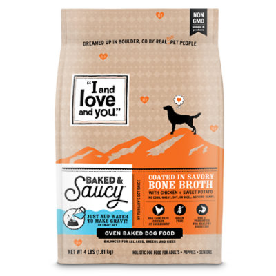 I & Love & You Backed & Saucy Chicken Sweet Potato Dry Dog Food - 10.25 Lb