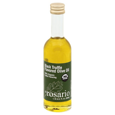 Da Rosario Olive Oil Organic Black Truffle Flavored - 1.76 Fl. Oz. - Image 1