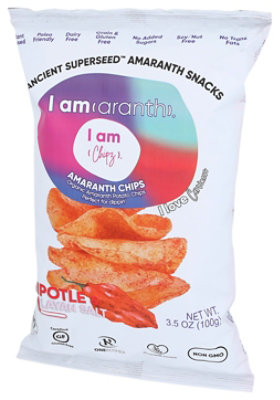 I Amaranth Chips Chipotle & Himalayan Salt - 3.5 Oz - Image 4