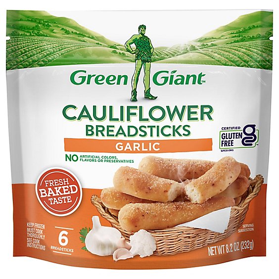 Green Giant Cauliflower Garlic Breadsticks - 8.2 Oz