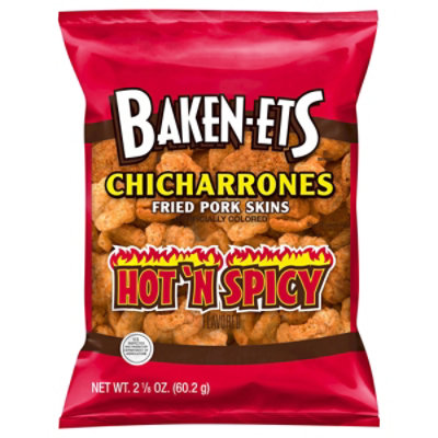 Baken Ets Fried Pork Skins Hot N Spicy - 2.125 Oz - Image 3