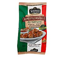 Cooked Perfect Homestyle All Natural Meatballs - 18 Oz.