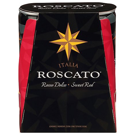 Roscato Rosso Dolce Wine - 2-250 Ml