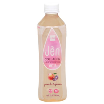 Alo Jen Collagen Peach Plum Beverage - 15.5 Fl. Oz. - Image 3