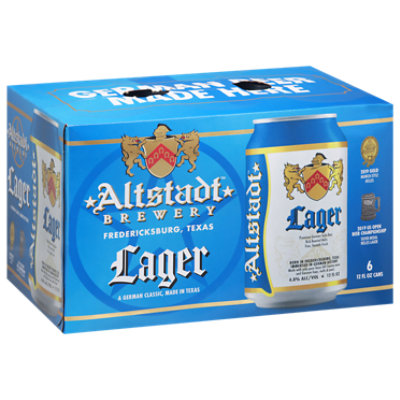 Altstadt Lager In Cans - 6-12 Fl. Oz. - Image 1