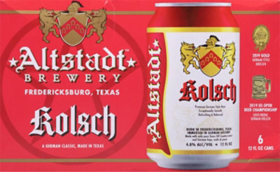 Altstadt Kolsch 6pk In Cans - 6-12 Fl. Oz. - Image 4