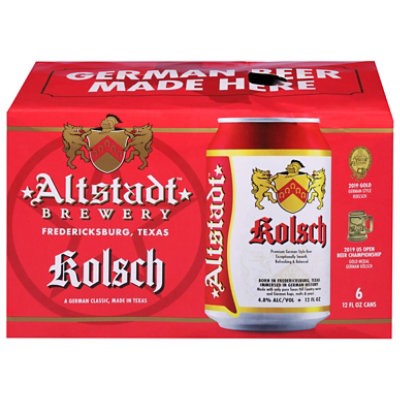 Altstadt Kolsch 6pk In Cans - 6-12 Fl. Oz. - Image 1