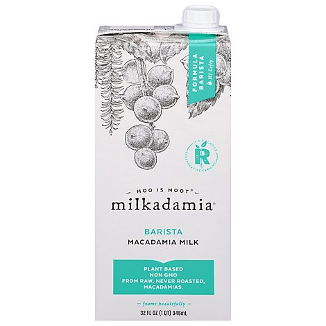 Milkadamia Milk Mcdamia Latte Brsta - 32 Fl. Oz.