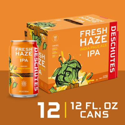 Deschutes Fresh Haze Ipa In Cans - 12-12 Fl. Oz. - Image 2