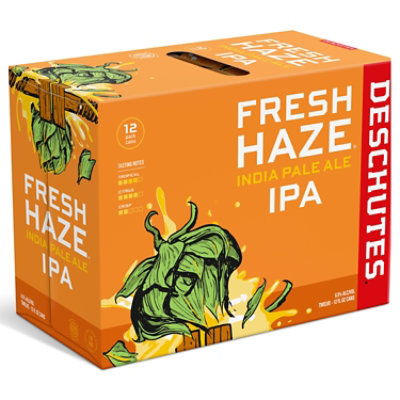 Deschutes Fresh Haze Ipa In Cans - 12-12 Fl. Oz. - Image 1