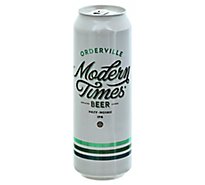 Modern Times Orderville Hazy Ipa In Cans - 19.2 Fl. Oz.