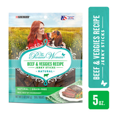 The Pioneer Woman Beef & Veggies Recipe Dog Treats - 5 Oz