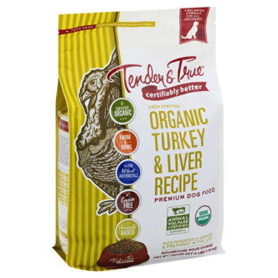 Tender And True Dog Food Trky Liver Org - 4 Lb - Image 1