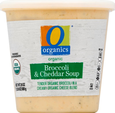 O Organics Soup Broccoli Cheddar - 24 Oz - Image 2