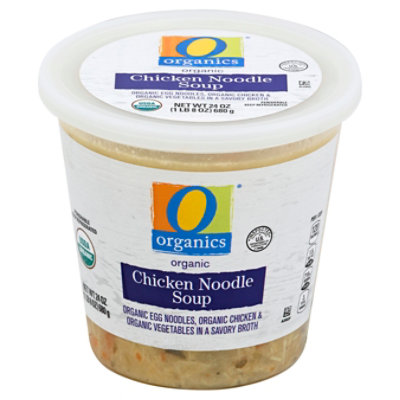 O Organics Soup Chicken Noodle - 24 Oz